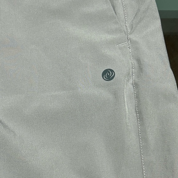 Apana Putty Grey Paperbag High Waist Belted Pants Size S - Picture 3 of 8